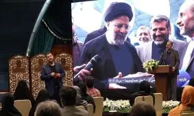 عکسی متفاوت از المیرا شریفی‌مقدم در یادبود رئیسی/ تصاویر