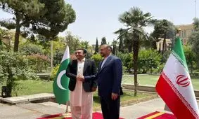 استقبال امیرعبداللهیان از وزیر خارجه پاکستان در تهران

