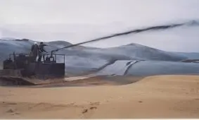 مالچ پاشی بوسه مرگ به کرخه