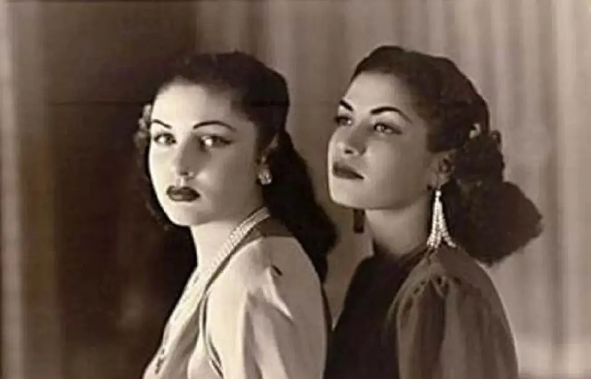سفر در زمان/ لباس عروس شمس پهلوی به همراه تمام ساقدوش ها و همسر اولش در تالار آینه 