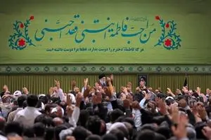 مراسم جشن میلاد حضرت زهرا (س) با حضور رهبر انقلاب