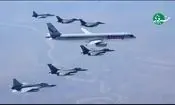 تصاویری از اسکورت هواپیمای رئیس جمهور پزشکیان در جریان سفر خود به پاکستان