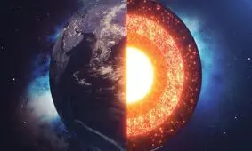 هسته زمین هر ۸.۵ سال یک‌ بار حرکت می‌ کند

