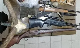 بازداشت شکارچی متخلف سابقه‌دار در تهران/ کشف سلاح و بقایای حیات وحش

