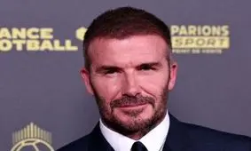 چهره دیوید بکام در شب هالووین