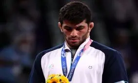 تبریک حسن یزدانی به علی ارسلان، کشتی‌گیر ایرانی الاصل تیم‌ملی صربستان برای طلایی شدنش

