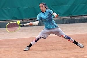 مشکات‌الزهرا صفی، ستاره تنیس ایران در رویای "هت‌تریک"

