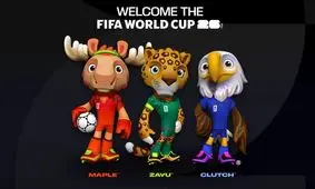 فیفا سه عروسک نمادین جام جهانی ۲۰۲۶ را معرفی کرد