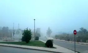 گرد وغبار مدارس گروه ظهر کرمانشاه را تعطیل کرد