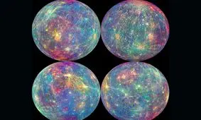 ۸ تصویر باشکوه از عطارد که شما را شگفت زده می‌کند!