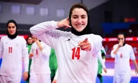 مارال ترکمان، ستاره تیم فوتسال زنان ایران: می خواهم بهترین بازیکن جهان شوم
