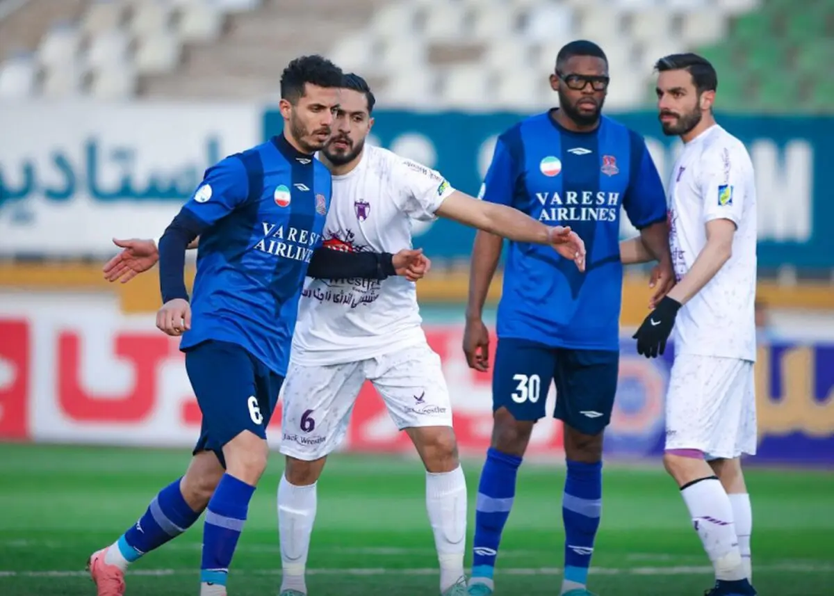 باخت هوادار مقابل نساجی مازندران