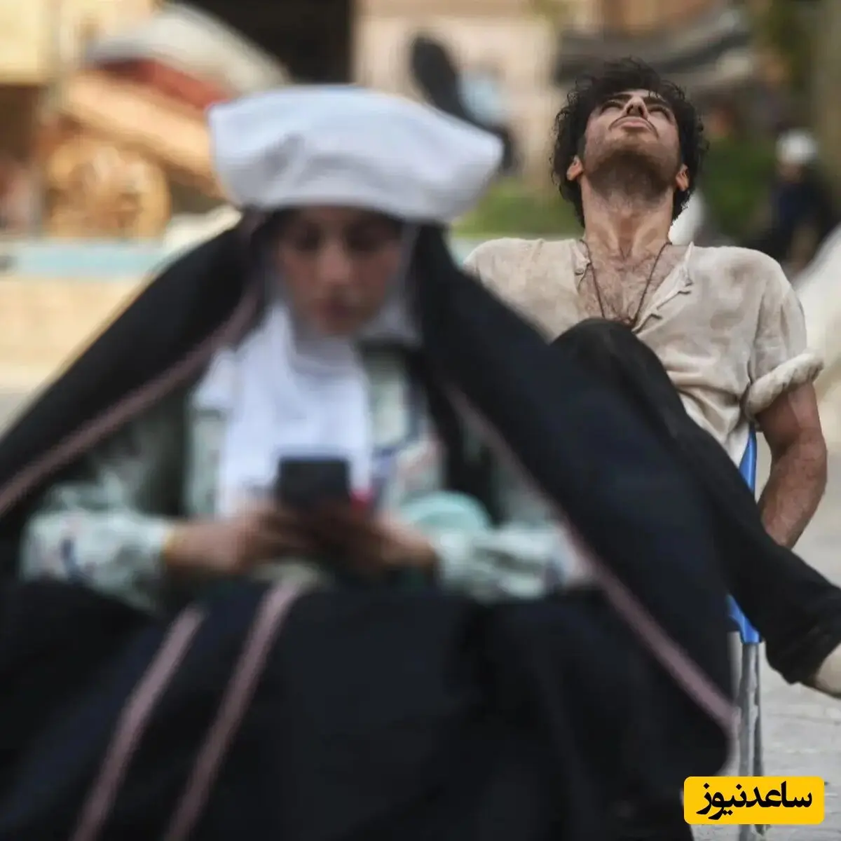 پشت صحنه بامداد خمار