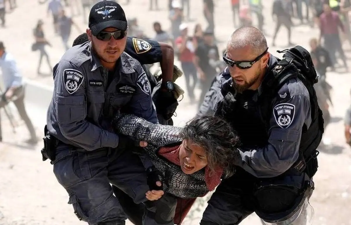 زخمی شدن ۳۶ نفر از فلسطینیان در شرق نابلس

