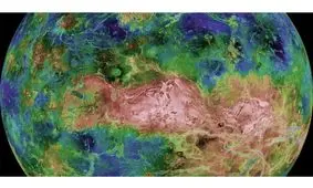 انتشار اولین تصاویر از سطح شگفت انگیز سیاره زهره