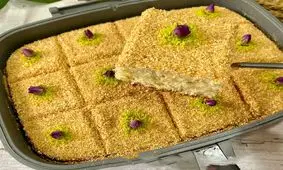 طرز تهیه کیک شنی بدون فر