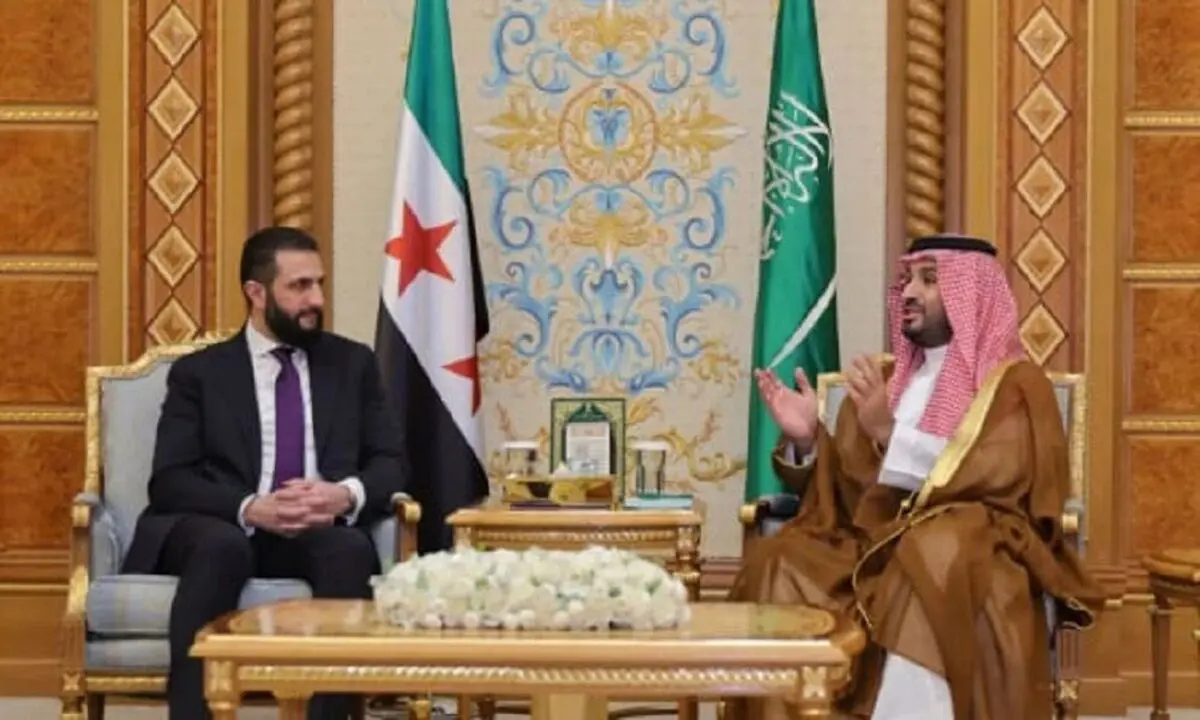 رئیس‌جمهور موقت سوریه در راه عربستان