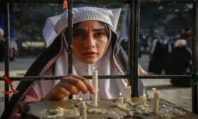 بازیگران جذاب سریال بامداد خمار در ضیافت نرگس آبیار/ عکس