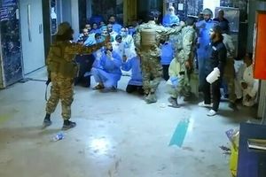 عملیات اعدام میدانی با شلیک گلوله در داخل بیمارستان ملی سویداء
