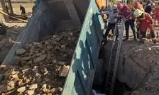 سقوط کامیون در گودال پنهان جاده مخصوص/ مرگ تلخ دو کارگر در آب‌انباری قدیمی