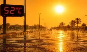 دمای بوشهر از ۵۰ درجه عبور می‌کند