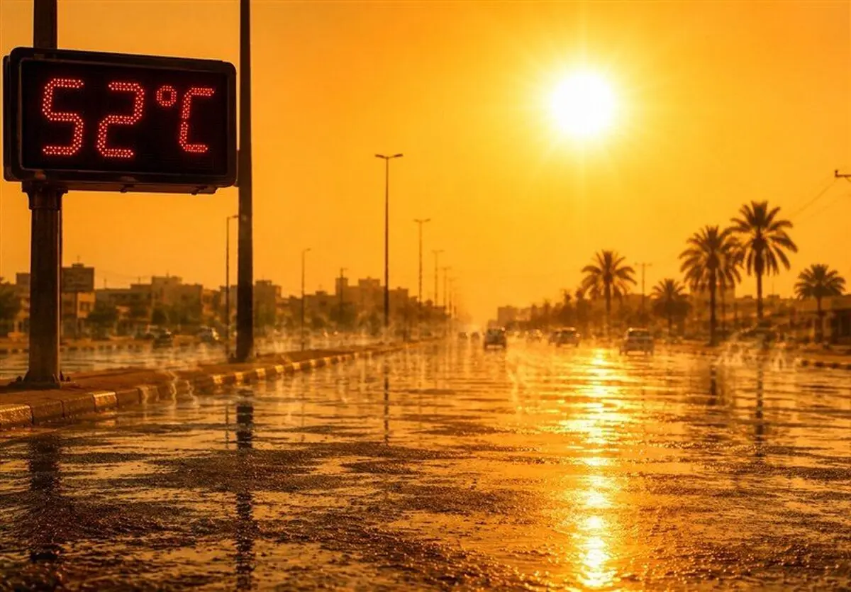 دمای بوشهر از ۵۰ درجه عبور می‌کند