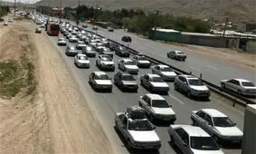 تردد پرحجم در مبادی خروجی تهران