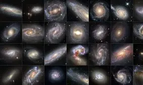 کشف اتفاقی کم نورترین کهکشان کیهان/ ویدئو

