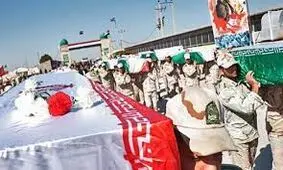 مراسم استقبال از ۱۱۱ شهید تازه تفحص شده دفاع مقدس در آبادان/ ویدئو