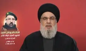 اشاره دبیرکل حزب‌الله لبنان به زنده‌بودن محمد الضیف/ ویدئو