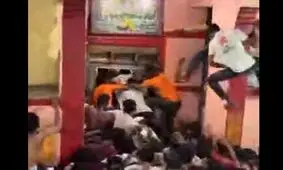 ورودی معبد پالسی سوپو در هند!/ ویدئو

