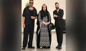 ترانه خوانی احساسی و سوپرایز سینا درخشنده برای نعیمه نظام‌ دوست/ ویدئو