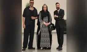 ترانه خوانی احساسی و سوپرایز سینا درخشنده برای نعیمه نظام‌ دوست/ ویدئو