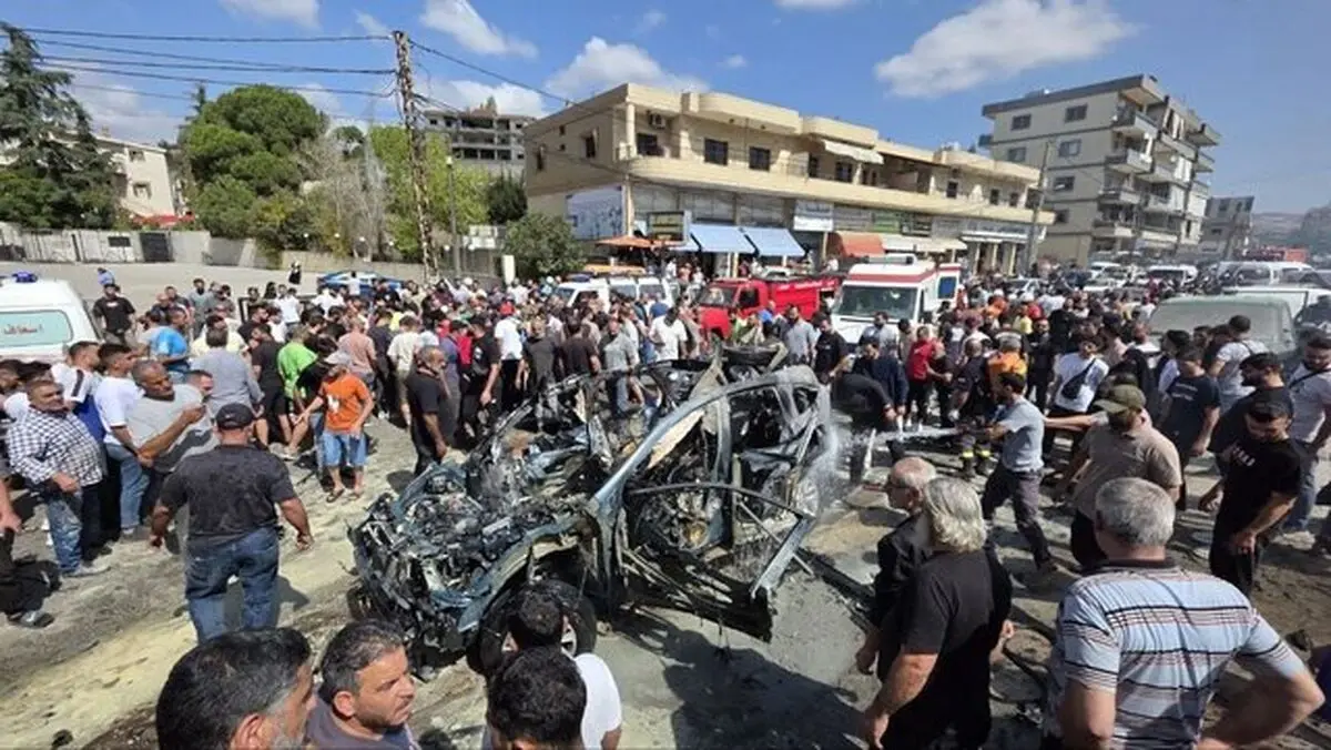 ۲ شهید در حمله پهپادی اسرائیل به یک خودرو در جنوب لبنان

