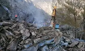 محور کرج - چالوس مسدود شد/ ویدئو