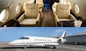 جت لاکچری و شخصی رونالدو با امکانات/ عکس
