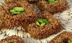 دستور پخت کنجد عسلی