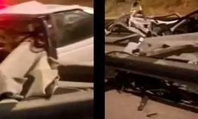 تصادف مرگبار در کمربندی شرقی ایلام/ ویدئو