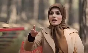 عکس زیبای رها خدایاری بازیگر سریال لحظه گرگ و میش بیرون از سریال