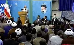 سخنان رودرروی سعید قاسمی خطاب به سید حسن خمینی در حضور رئیسی/  از فتنه ۸۸ پا به حسینیه جماران نگذاشتیم/ ویدئو

