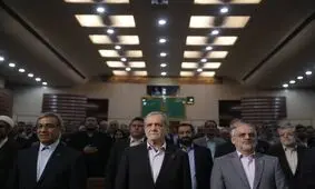 پزشکیان: اگر مردم باشند، هیچ قدرتی نمی‌تواند ما را زمین‌گیر کند

