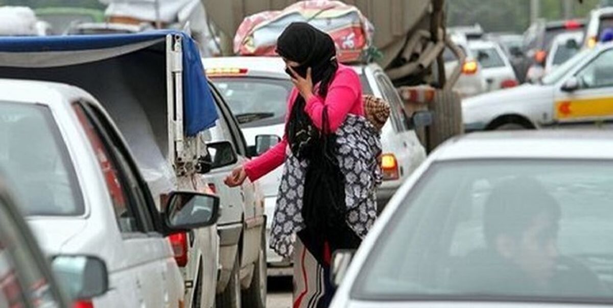 جولان متکدیان اتباع خارجی در سایه بیتوجهی شهرداری اهواز