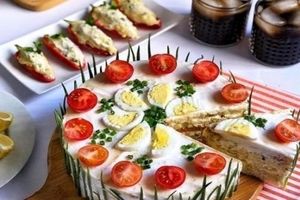 طرز تهیه الویه قالبی برای شب یلدا