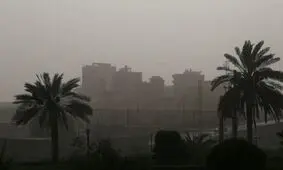گرد و غبار در نقاط مختلف کشور