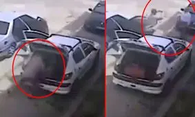 سرقت پژو 206 در روز روشن/ ویدئو