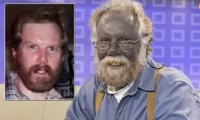 مردی که پوست خود را به رنگ آبی تبدیل کرد! /تصویر