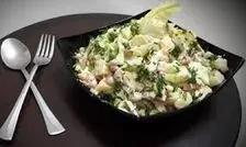 سالاد لوبیا چیتی با مرغ؛ یک سالاد پروتئینی و پر انرژی