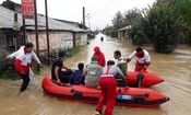 بالا آمدن رودخانه‌های رشت؛ ۱۰۰ خانه دچار آبگرفتگی شده‌اند

