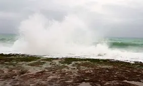 افزایش ارتفاع موج تا ۱.۵ متر در دریای خزر