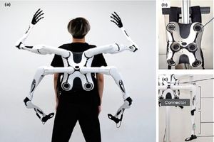 رباتی که انسان ها را شبیه به عنکبوت می‌کند!